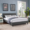 Anya Fabric Full Bed by Modway| Gray