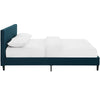 Anya Queen Bed, Azure - No Shipping Charges