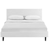 Anya Queen Bed, White - No Shipping Charges