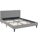 Linnea Full Bed by Modway| Gray