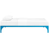 Ollie Twin Bed Frame, Light Blue  - No Shipping Charges