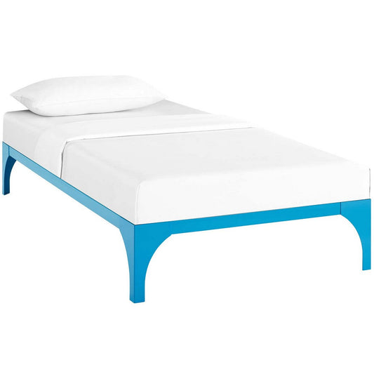 Modway Ollie Twin Bed Frame, Light Blue |No Shipping Charges