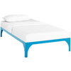 Ollie Twin Bed Frame, Light Blue  - No Shipping Charges