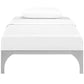 Ollie Twin Bed Frame, Silver - No Shipping Charges