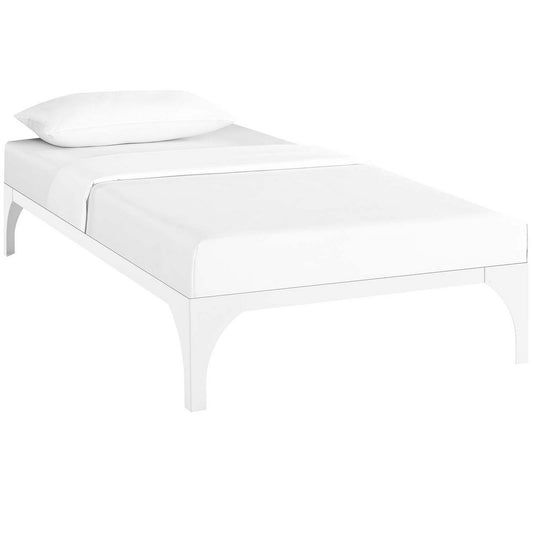 Ollie Twin Bed Frame by Modway| White