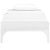 Ollie Twin Bed Frame by Modway| White