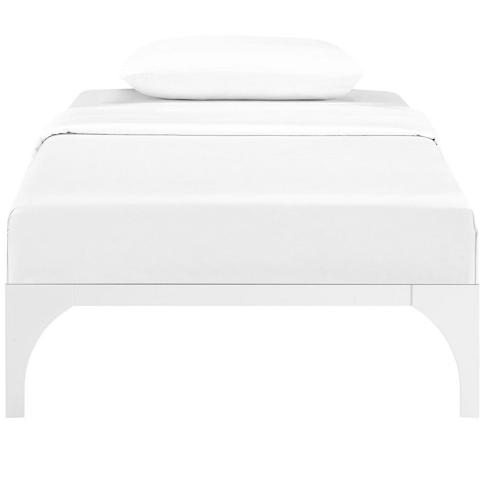 Ollie Twin Bed Frame by Modway| White