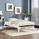 Ollie Twin Bed Frame by Modway| White
