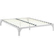 Ollie Full Bed Frame by Modway| Silver