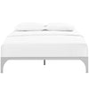 Ollie Full Bed Frame by Modway| Silver