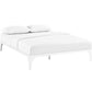 Ollie Full Bed Frame, White - No Shipping Charges