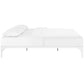 Ollie Queen Bed Frame, White - No Shipping Charges