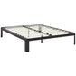 Corinne Full Bed Frame, Brown - No Shipping Charges