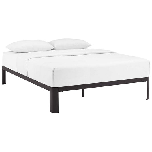Corinne Queen Bed Frame by Modway| Brown