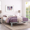 Corinne Queen Bed Frame, Gray  - No Shipping Charges