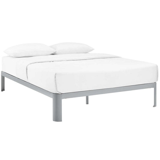 Modway Corinne Queen Bed Frame, Gray |No Shipping Charges