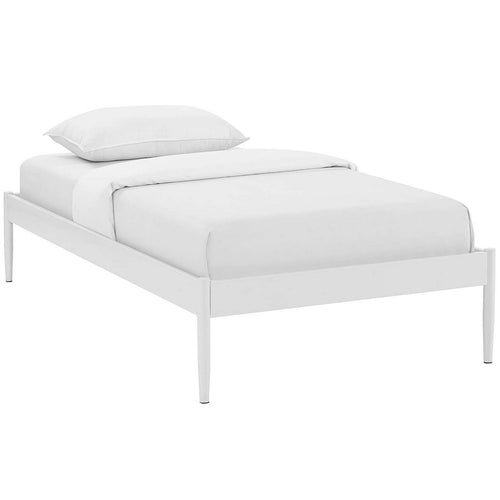 Elsie Twin Bed Frame by Modway| White