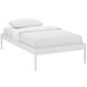 Elsie Twin Bed Frame by Modway| White