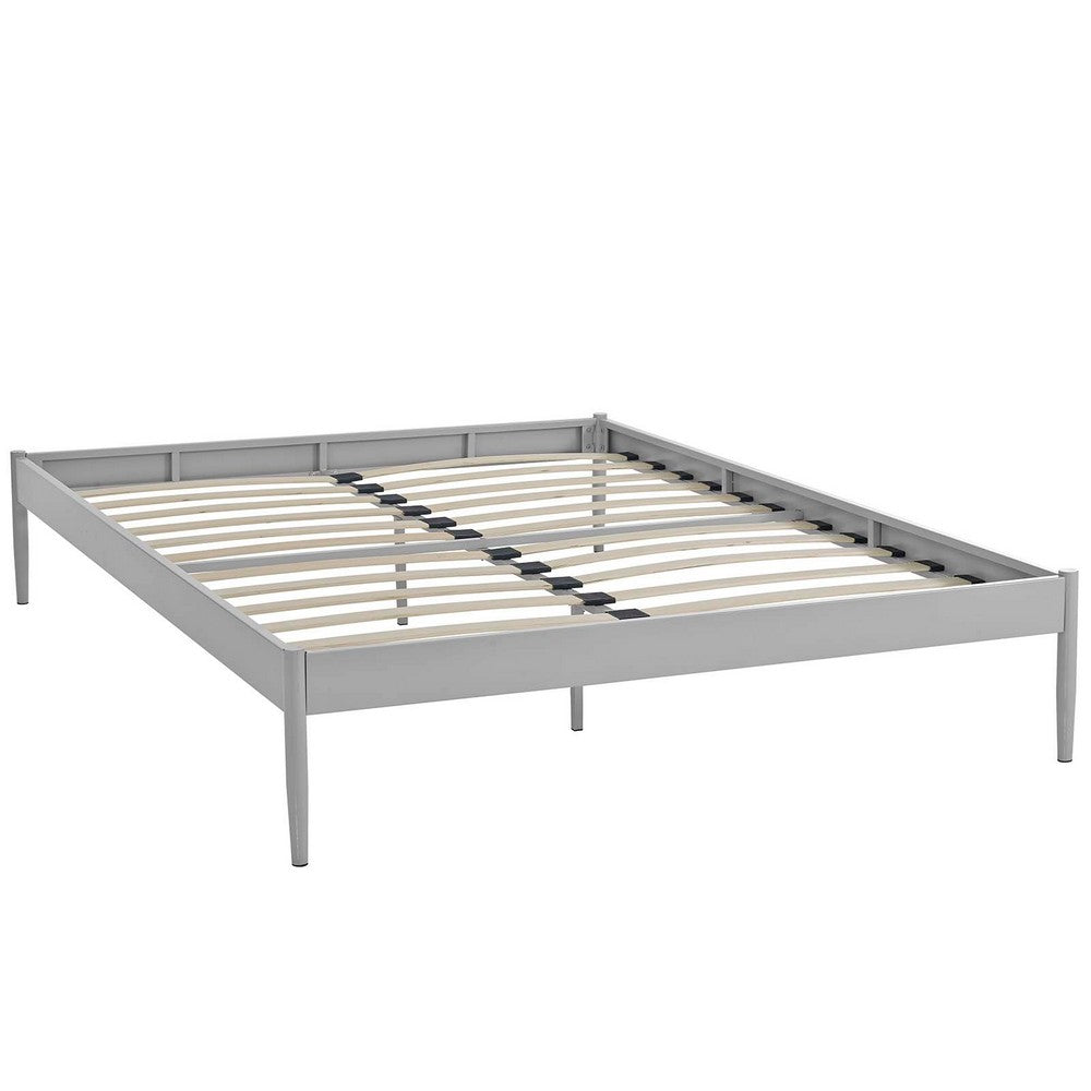Elsie Queen Bed Frame by Modway| Gray