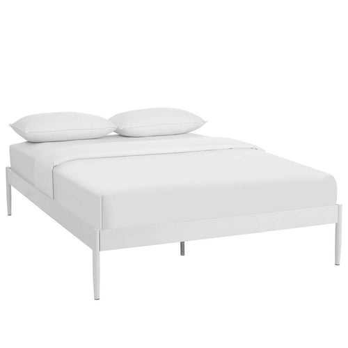 Elsie Queen Bed Frame by Modway| White