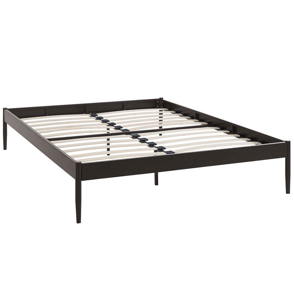 Elsie King Bed Frame by Modway| Brown