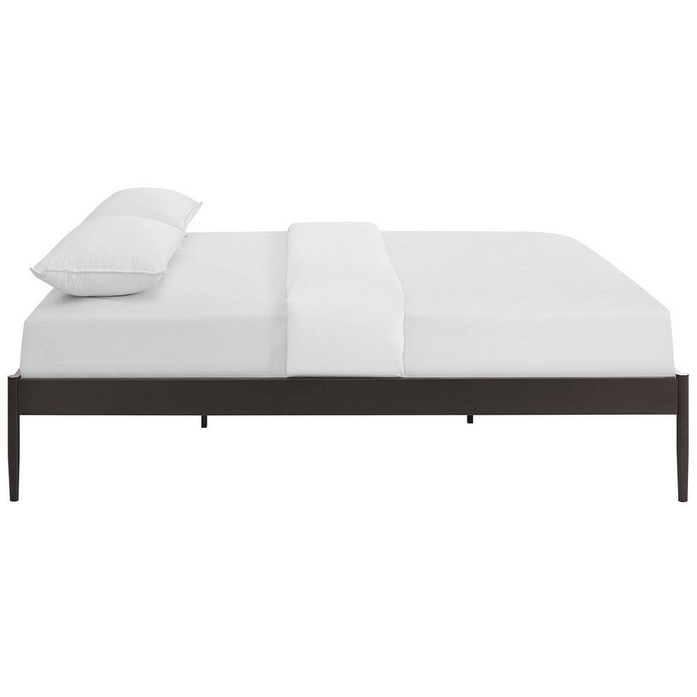 Elsie King Bed Frame by Modway| Brown