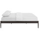 Elsie King Bed Frame by Modway| Brown