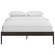 Elsie King Bed Frame by Modway| Brown