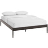 Elsie King Bed Frame by Modway| Brown
