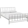 Estate Queen Bed, Gray - No Shipping Charges