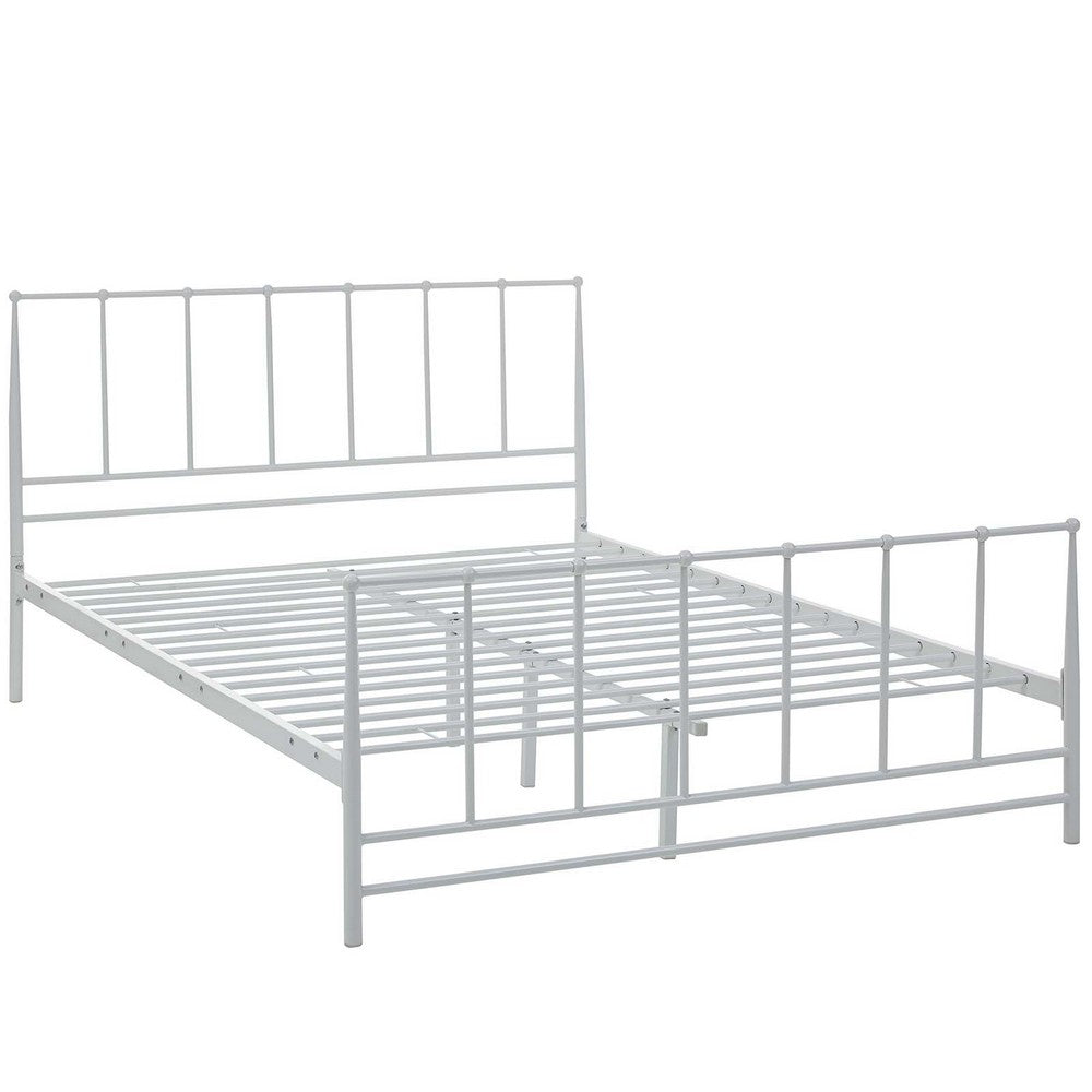 Estate Queen Bed by Modway| White