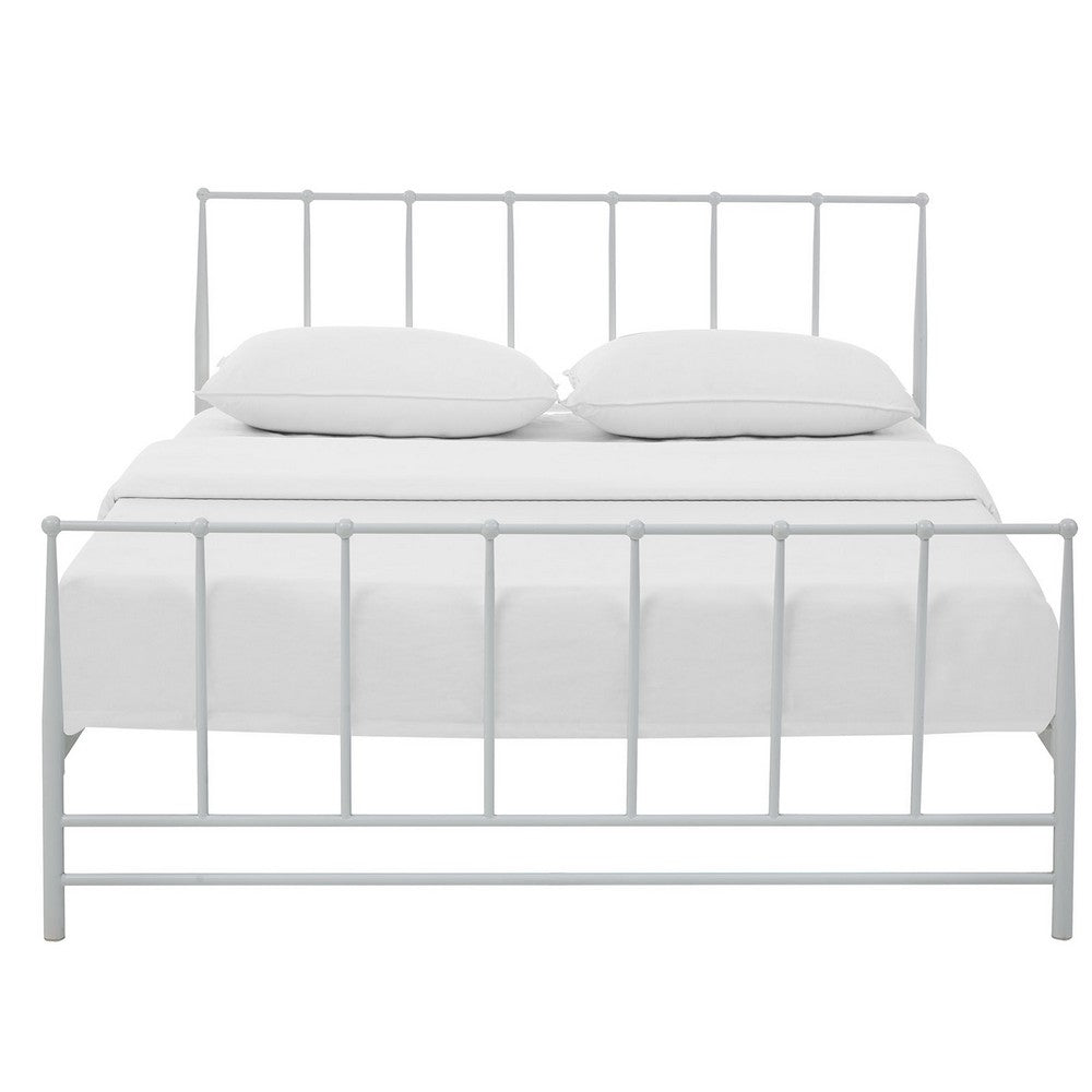Estate Queen Bed by Modway| White