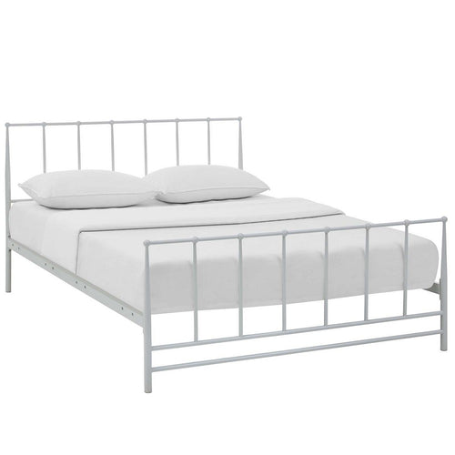 Estate Queen Bed by Modway| White