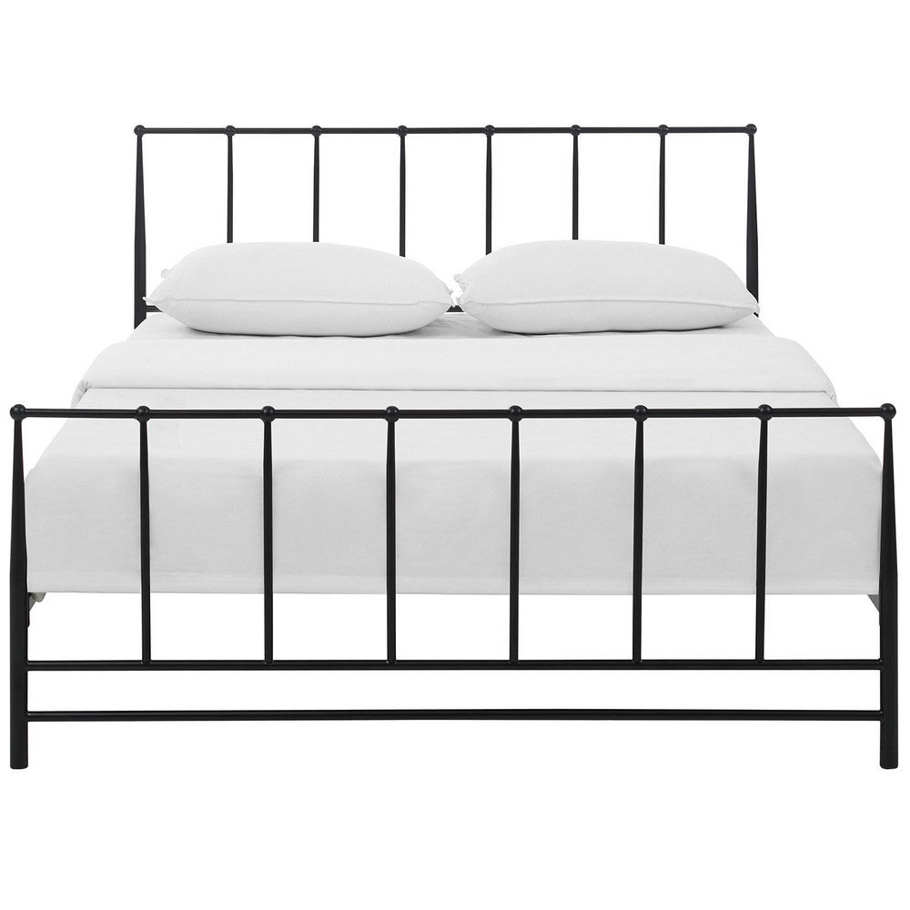 Estate King Bed, Brown  - No Shipping Charges