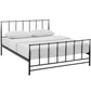 Estate King Bed, Brown  - No Shipping Charges