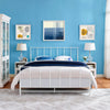 Estate King Bed by Modway| White