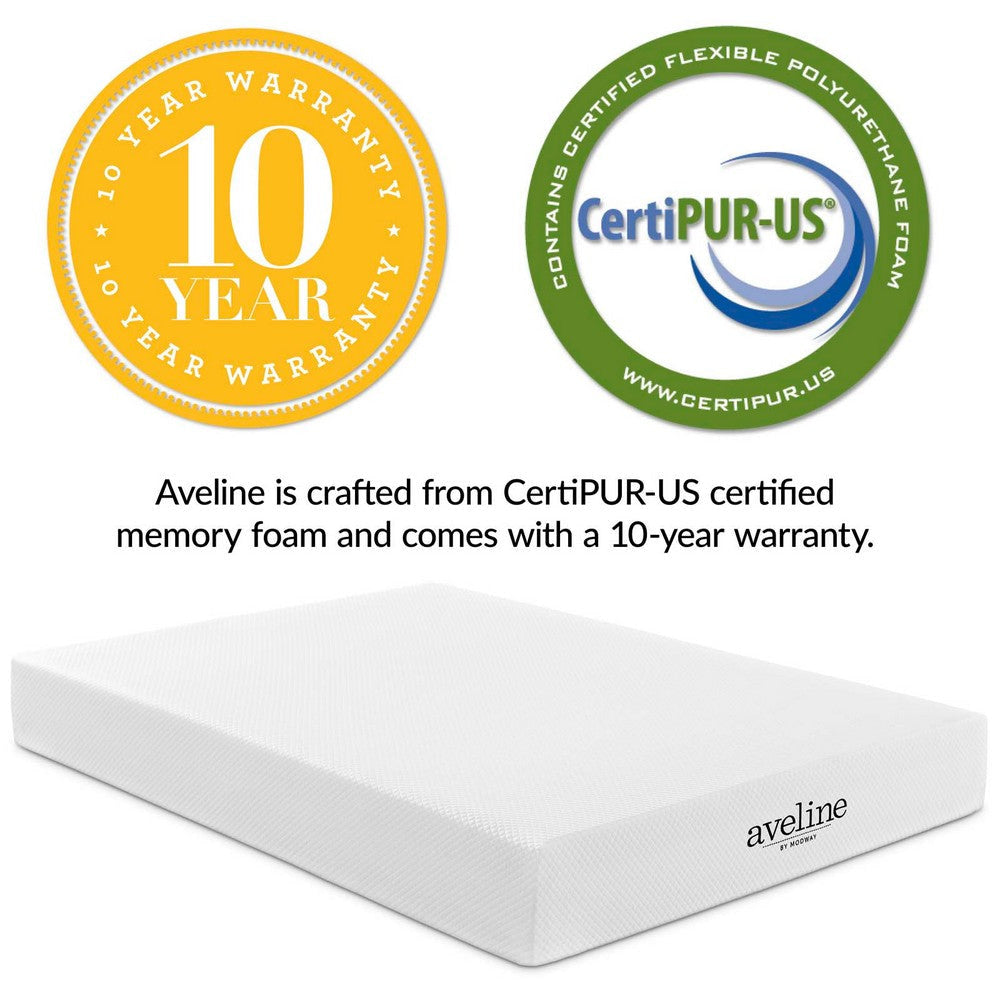 MOD-5488-WHI Aveline 10’’ Full Mattress by Modway MDY-MOD-5488-WHI