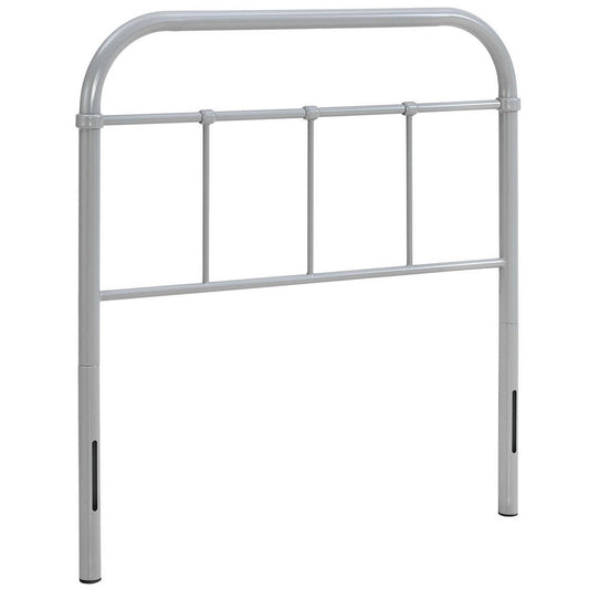 Modway Serena Twin Steel Headboard, Gray |No Shipping Charges