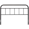 Serena Queen Steel Headboard by Modway| Brown
