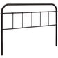 Serena King Steel Headboard - No Shipping Charges