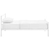 Alina Platform Twin Bed Frame by Modway| White