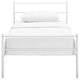 Alina Platform Twin Bed Frame by Modway| White