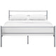 Alina Platform Full Bed Frame by Modway| Gray