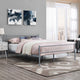 Alina Platform Full Bed Frame by Modway| Gray