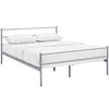 Alina Platform Full Bed Frame by Modway| Gray