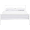 Alina Platform Full Bed Frame by Modway| White