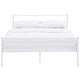 Alina Platform Full Bed Frame by Modway| White