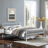 Alina Platform Full Bed Frame by Modway| White