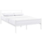 Modway Alina Full Size Platform Bed Frame With Headboard In White