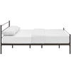 Alina Platform Queen Bed Frame by Modway| Brown